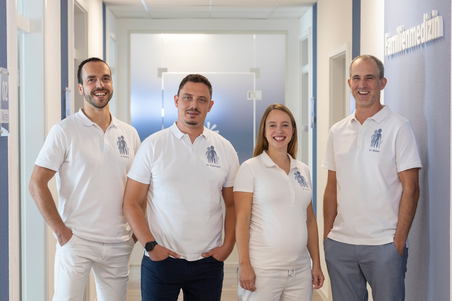 Ärzteteam der Hausarztpraxis Leimbachtal