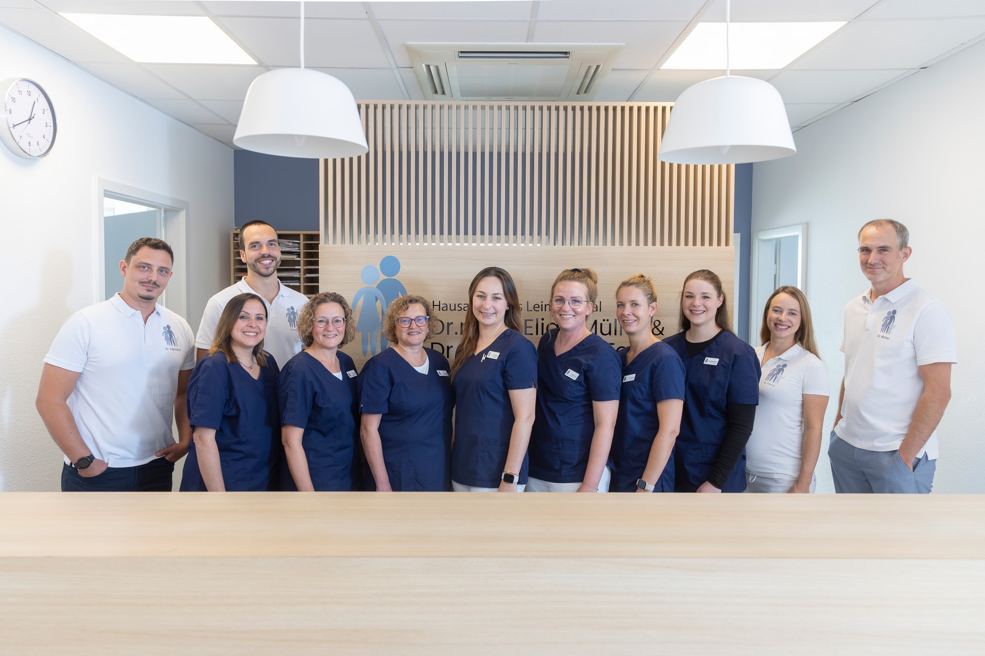 Das Team der Hausarztpraxis Leimbachtal