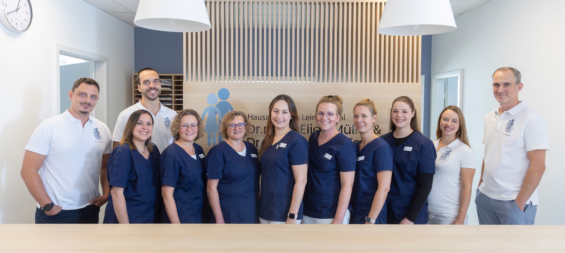 Das Team der Hausarztpraxis Leimbachtal